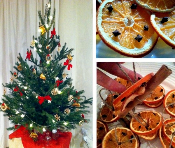 Christmas tree decorations made from natural materials – 20 Ideas to ...