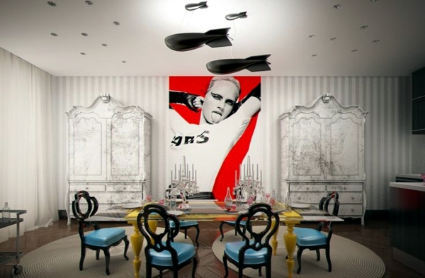 Pop Art Deco style - expressive and artistic Pop Art Deco style - expressive and artistic