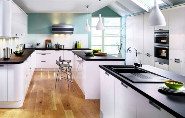 Establish and equip a large modern kitchen for multiple ...