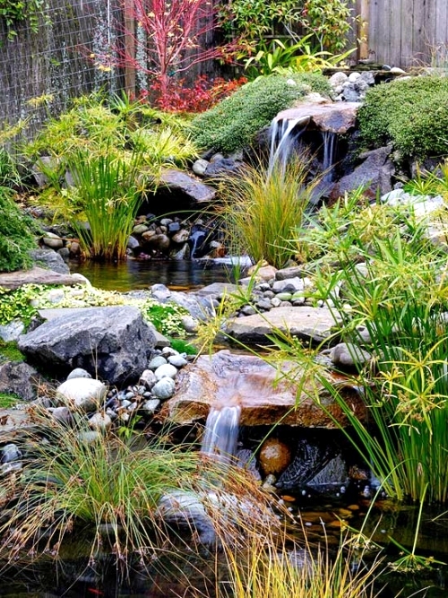 Use the main elements in Japan garden for your own garden