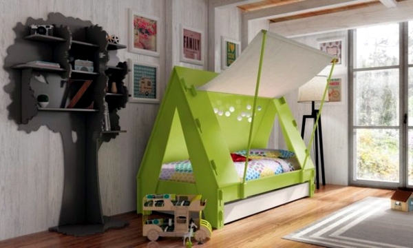Bed design gives kids the individuality of children