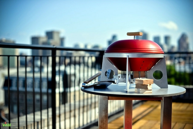 Stainless steel grill - barbecue pure pleasure for the whole family