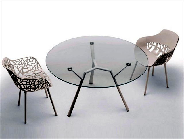 21 tables Garden Designs - Overview of the different materials