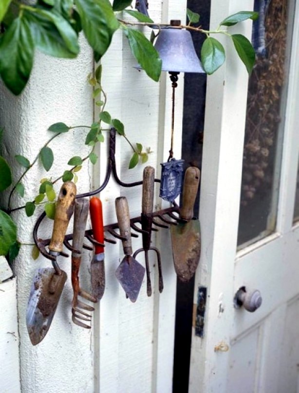 The storage of gardening equipment - 16 ideas for the final cleaning