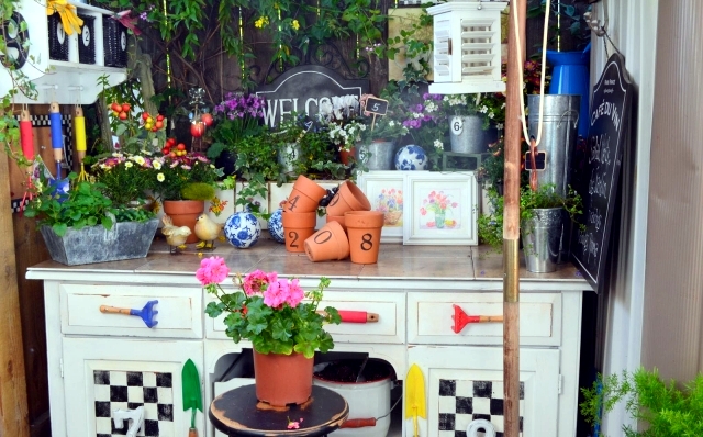 The storage of gardening equipment - 16 ideas for the final cleaning