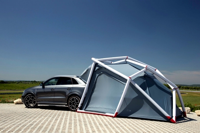 Heimplanet developed a special tent for camping Audi Q3 Quattro