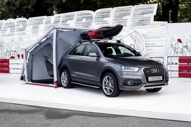 Heimplanet developed a special tent for camping Audi Q3 Quattro