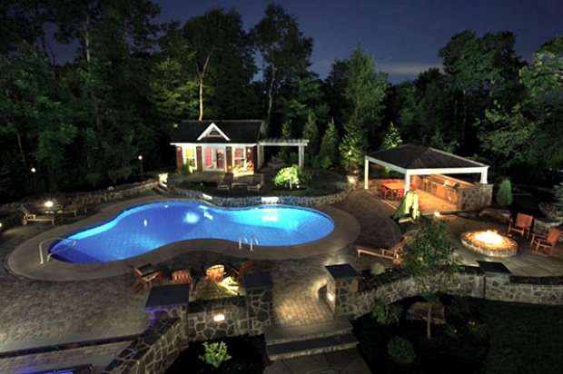 16 ideas for the exterior design of the pool for your relaxation