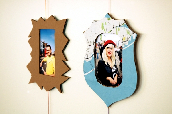 Make picture frames and make a creative photo wall - 15 Ideas