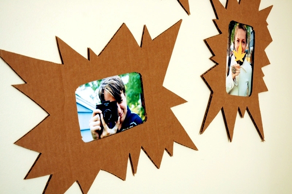 Make picture frames and make a creative photo wall - 15 Ideas