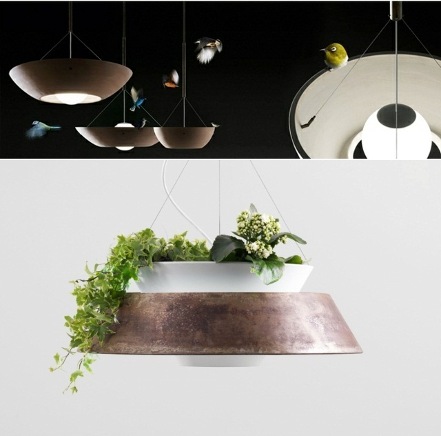 Metal lamps are fashionable - 5 modern designs hanging lamps