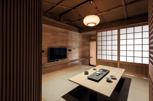 Modern minimalist  interior  design  Japanese  style 