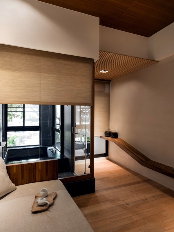 Modern minimalist  interior  design  Japanese  style 