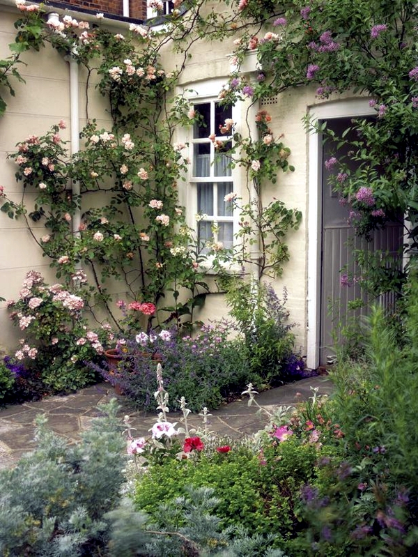 Creating a garden - Principles and design ideas, rustic style