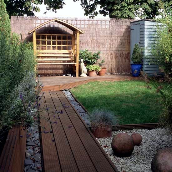 The design of a garden itself - the basic elements and ideas