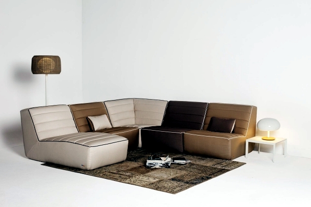 Cool design of upholstered sofas Track - lightweight, versatile and comfortable Weight