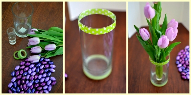 20 decorating ideas for creative table arrangements Easter nest