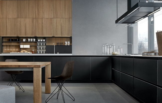 Kitchen Design "Twelve" - ​​very functional and with the best optics