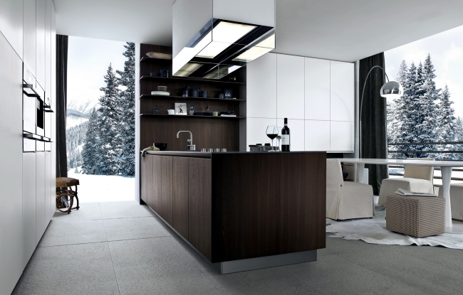 Kitchen Design "Twelve" - ​​very functional and with the best optics