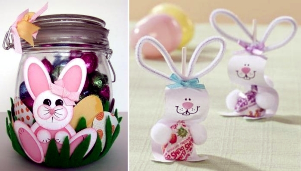 20 colorful party decoration ideas for Easter crafts with children