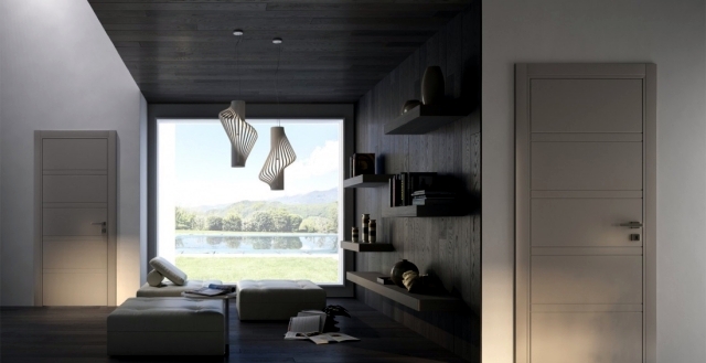 22 glass and wood doors modern design apartment