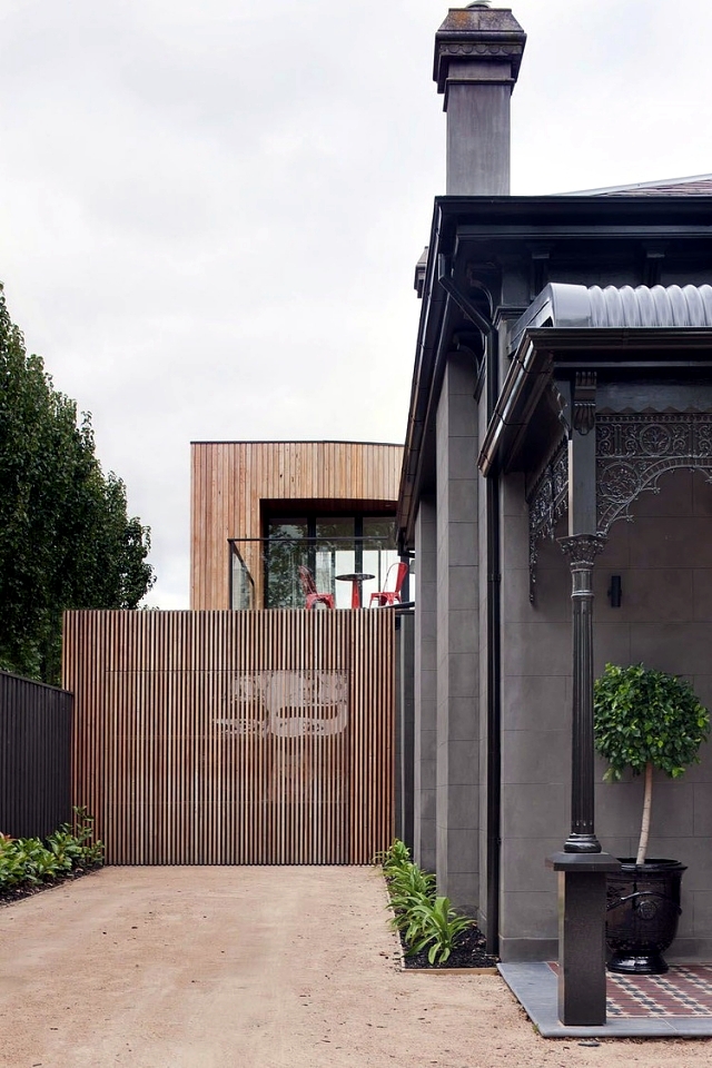 Kooyong - Modern residence look skulpturellem