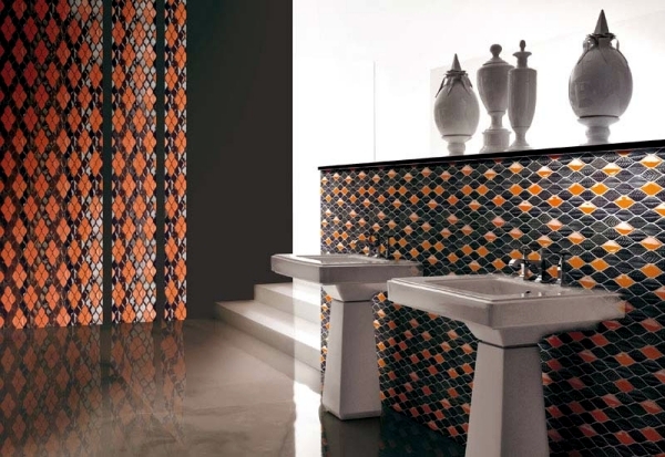 Vetrovivo mosaic tiles provide incredible variety of styles