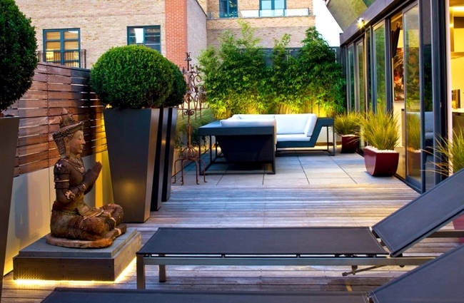 Design ideas to the roof terrace designer Amir Schlezinger