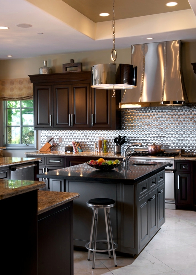 Splash guard for the kitchen – 85 new ideas for the back of the ...