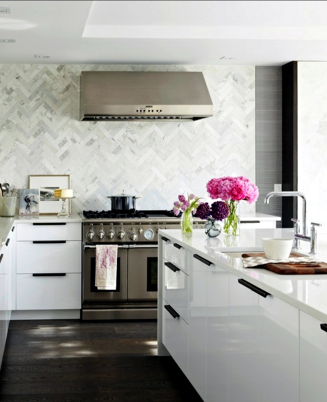 Splash guard for the kitchen – 85 new ideas for the back of the ...