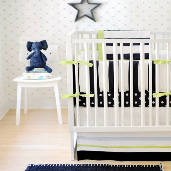 Thumbnail baby room - choose a practical bed with bars