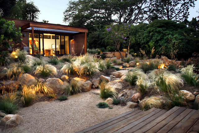 Creating a rock garden - the versatile application of rock