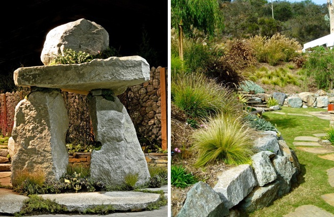 Creating a rock garden - the versatile application of rock