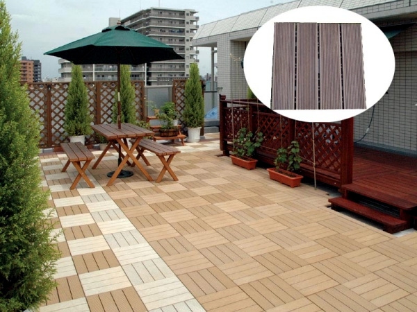 Select wooden tiles for the balcony - What types of wood are suitable?