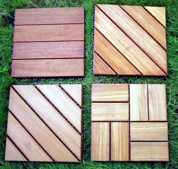 Select wooden tiles for the balcony - What types of wood are suitable?