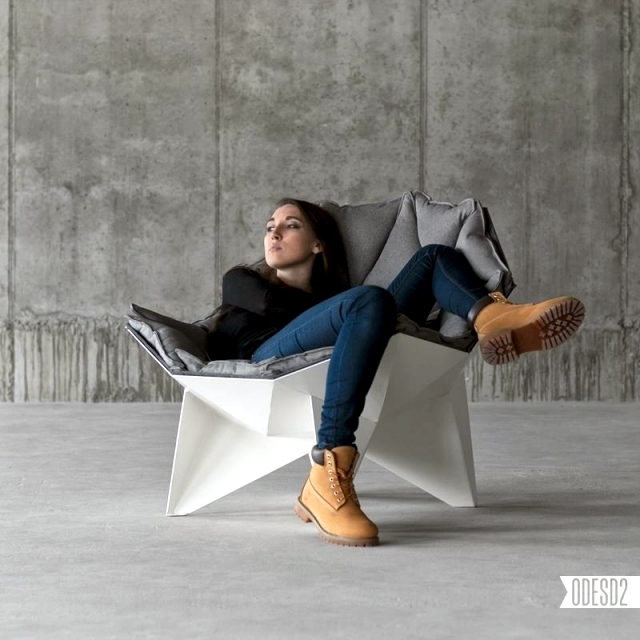 Design inspired chaise Q1 geodesic domes