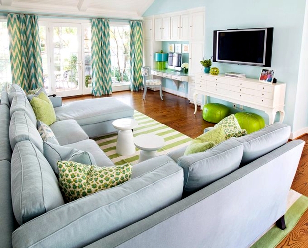 Colors for the living room - 50 great ideas for colors