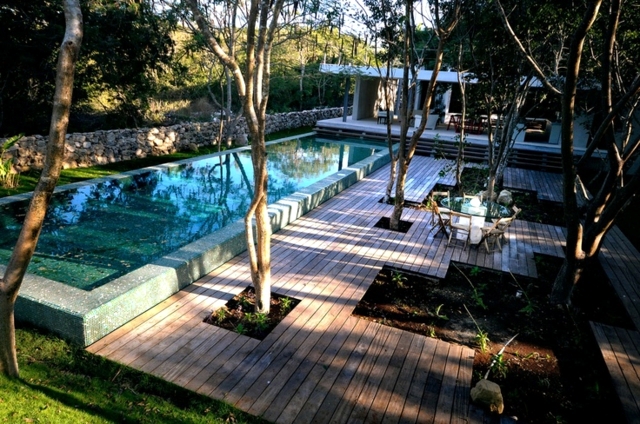wooden terrace design - 25 inspirational ideas