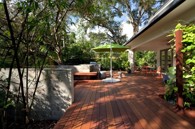 wooden terrace design - 25 inspirational ideas