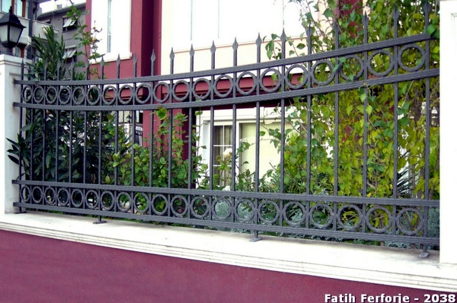 Wrought iron in architecture - 107 Fences and Railings