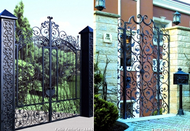 Wrought iron in architecture - 107 Fences and Railings