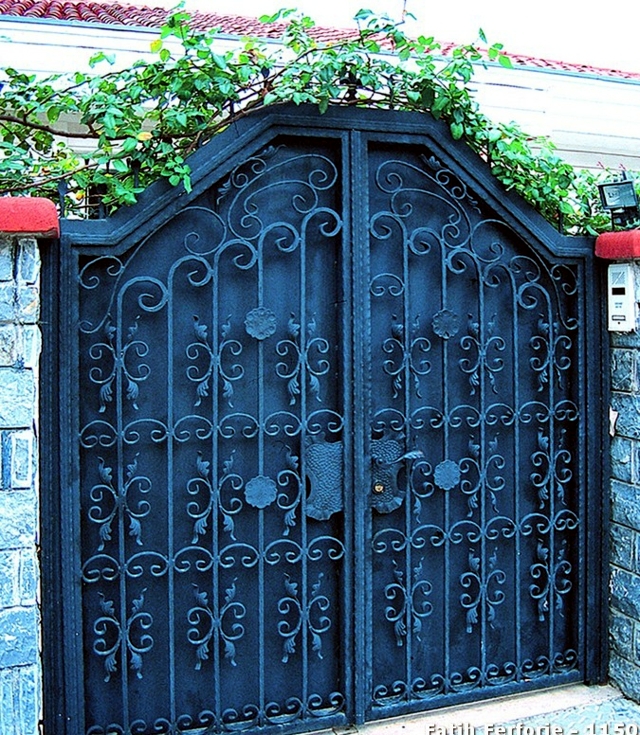 Wrought iron in architecture - 107 Fences and Railings