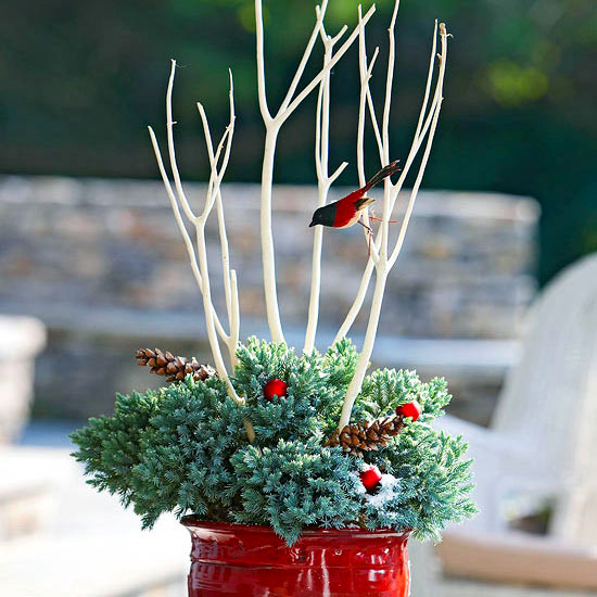 18 ideas for Christmas decorations in the garden or on the balcony to make your own