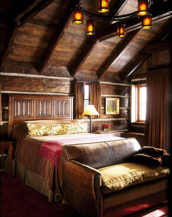 21 ideas bedroom country style - rustic charm of the house