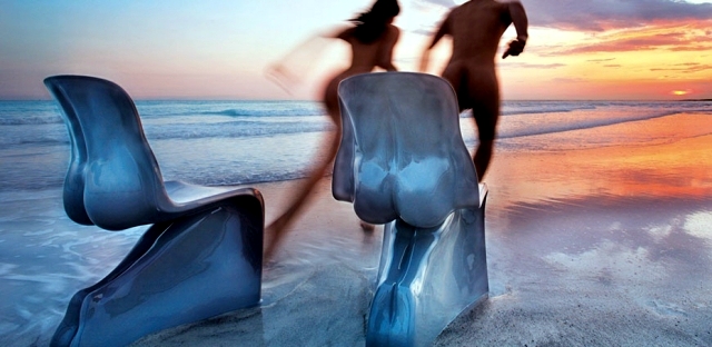 He and his designer Fabio Novembre chairs display the sensual elegance