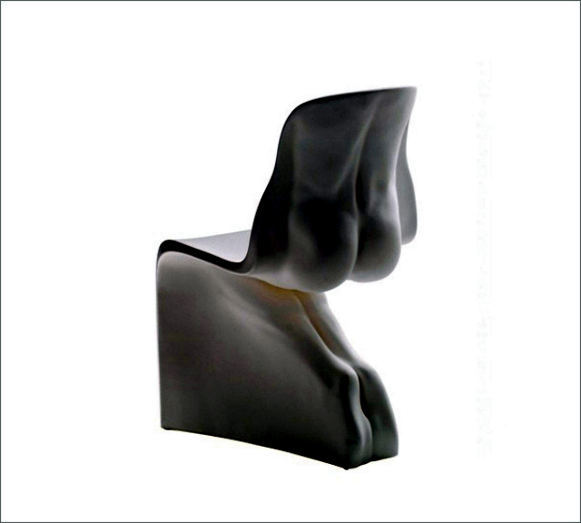 He and his designer Fabio Novembre chairs display the sensual elegance