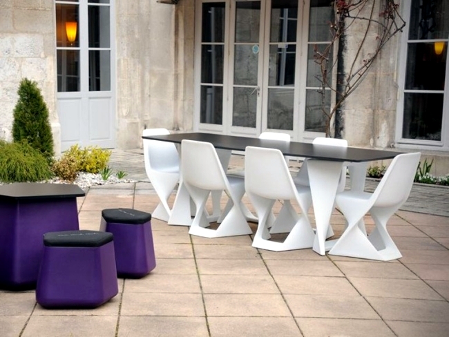 55 ideas for garden furniture - Creating room and outdoor dining