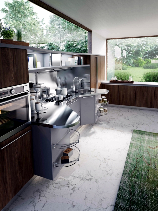 Kitchen with island - Excellent design and very functional