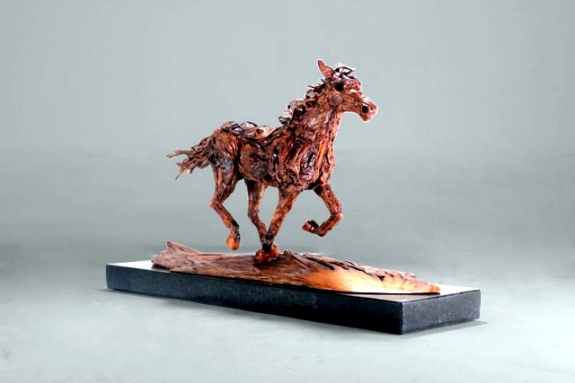 Amazing horse sculptures, life-size James Doran Webb