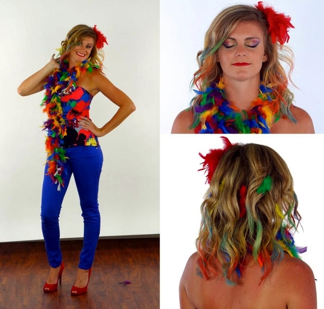 Make own costumes - 20 Ideas for Mardi Gras, Carnival and Halloween